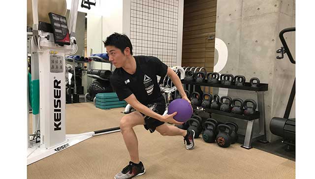 R-body-5)動きを統合するエクササイズのイメージ写真-B②